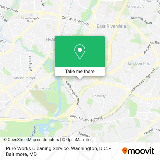 Mapa de Pure Works Cleaning Service