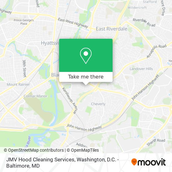 JMV Hood Cleaning Services map