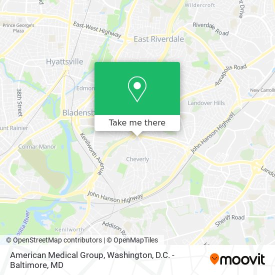 American Medical Group map