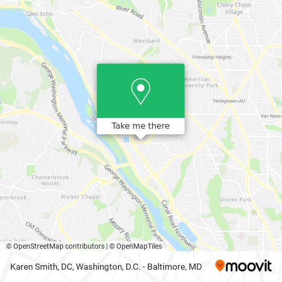 Mapa de Karen Smith, DC