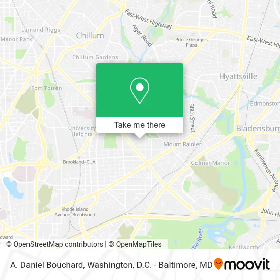 A. Daniel Bouchard map