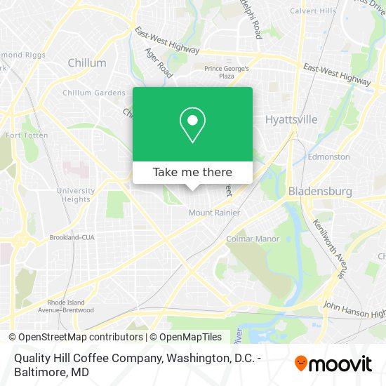 Mapa de Quality Hill Coffee Company