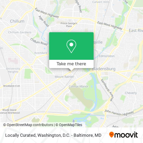 Locally Curated map