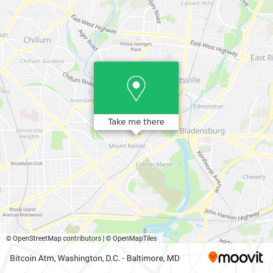 Mapa de Bitcoin Atm