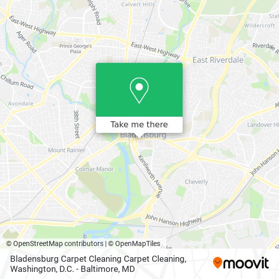 Bladensburg Carpet Cleaning Carpet Cleaning map