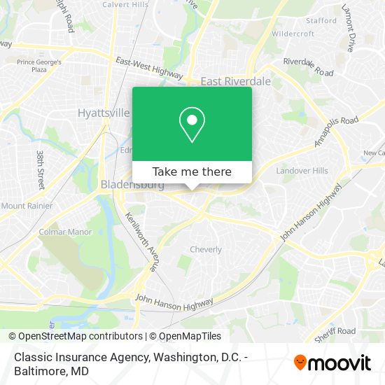 Classic Insurance Agency map