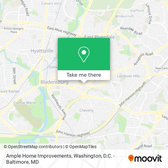 Ample Home Improvements map