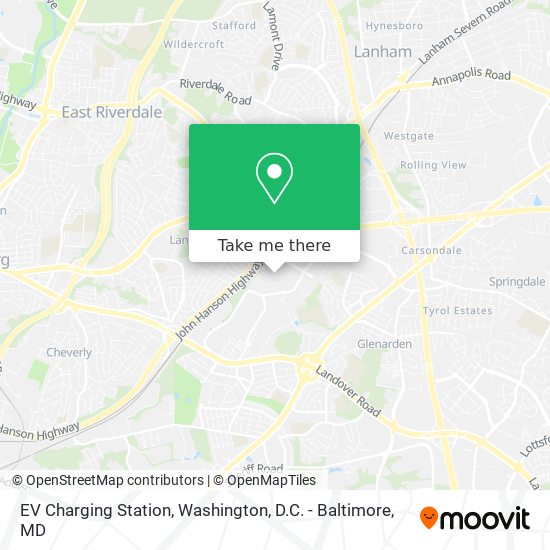 Mapa de EV Charging Station