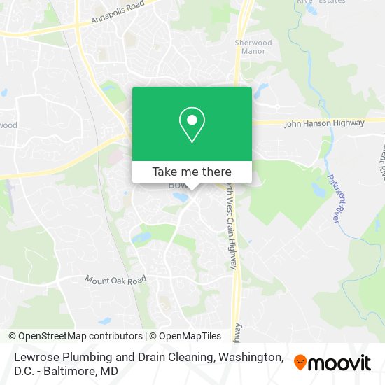 Mapa de Lewrose Plumbing and Drain Cleaning