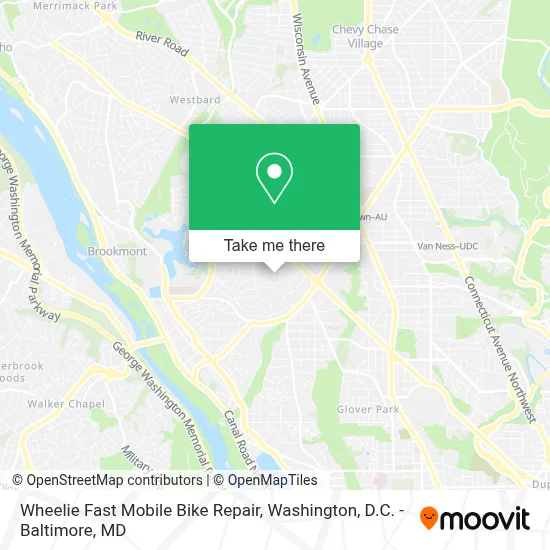 Wheelie Fast Mobile Bike Repair map