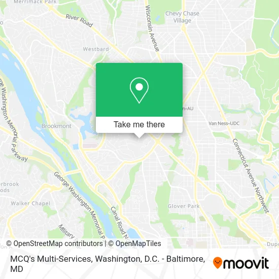 MCQ's Multi-Services map