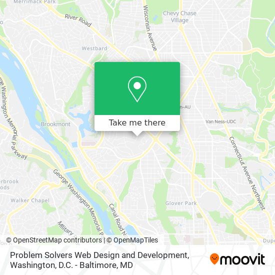 Problem Solvers Web Design and Development map