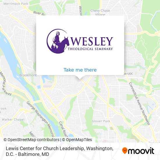 Mapa de Lewis Center for Church Leadership