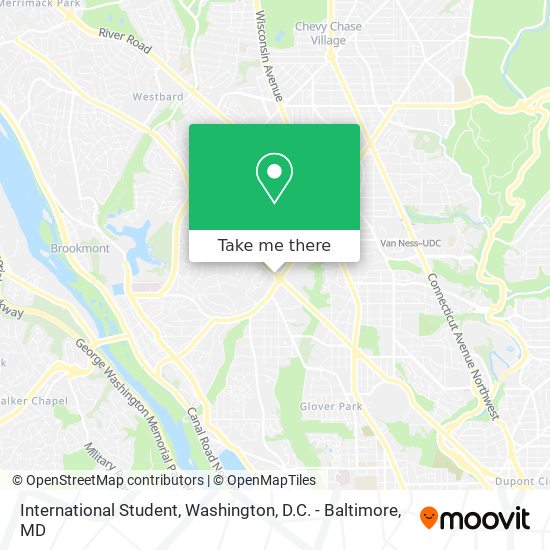 International Student map