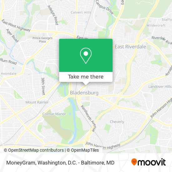 MoneyGram map