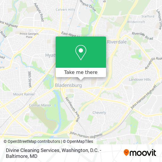 Mapa de Divine Cleaning Services