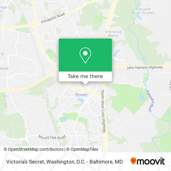 Victoria's Secret map