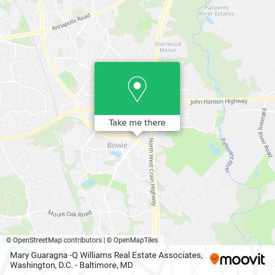 Mary Guaragna -Q Williams Real Estate Associates map