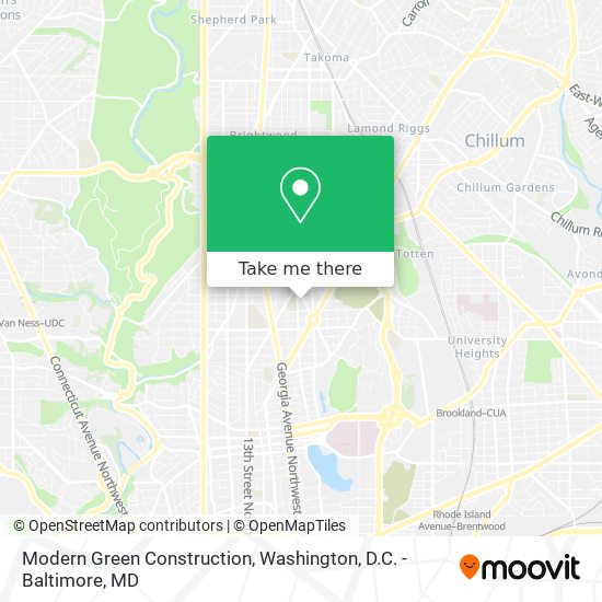 Mapa de Modern Green Construction