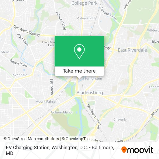 EV Charging Station map