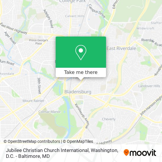 Jubilee Christian Church International map
