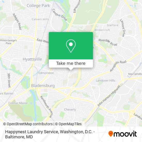 Mapa de Happynest Laundry Service