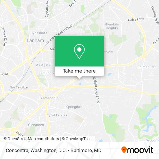 Concentra map