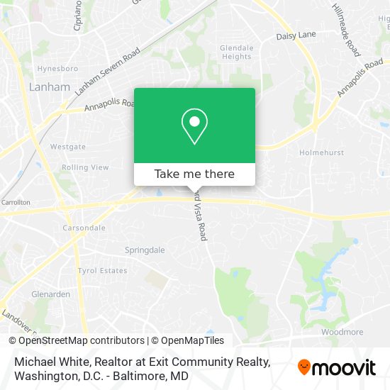 Mapa de Michael White, Realtor at Exit Community Realty