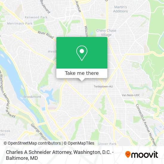 Mapa de Charles A Schneider Attorney