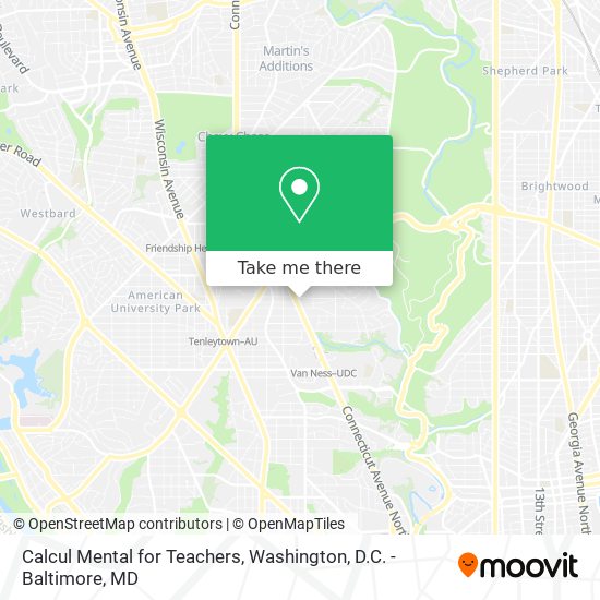 Mapa de Calcul Mental for Teachers