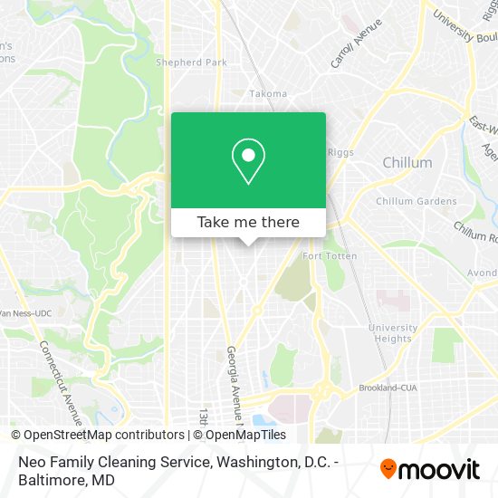 Neo Family Cleaning Service map