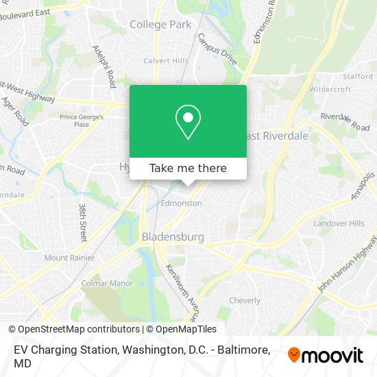 EV Charging Station map