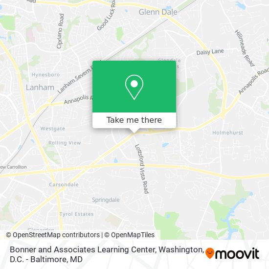 Bonner and Associates Learning Center map