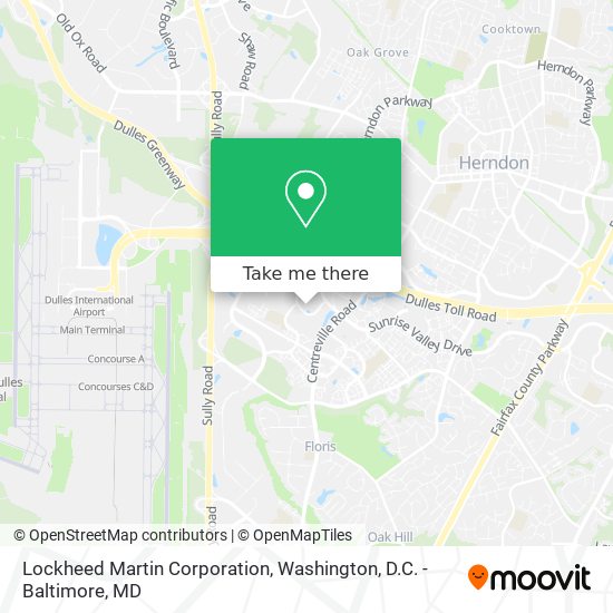 Lockheed Martin Corporation map