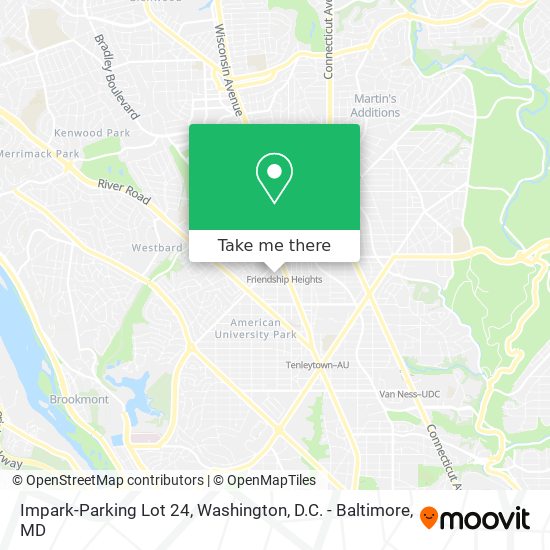 Mapa de Impark-Parking Lot 24