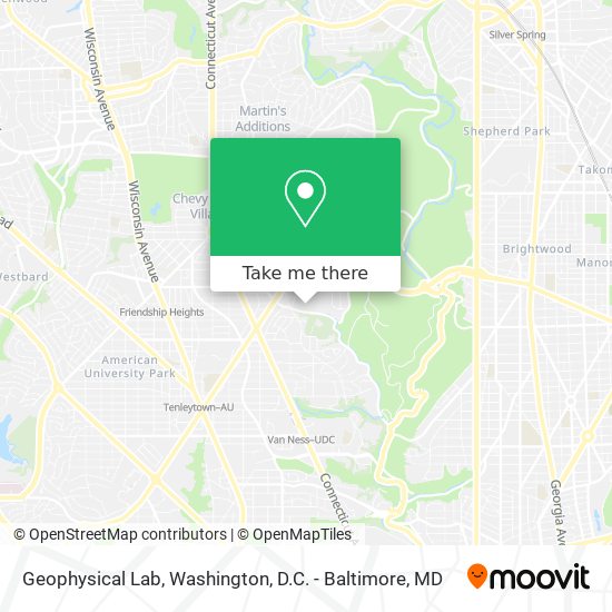 Geophysical Lab map