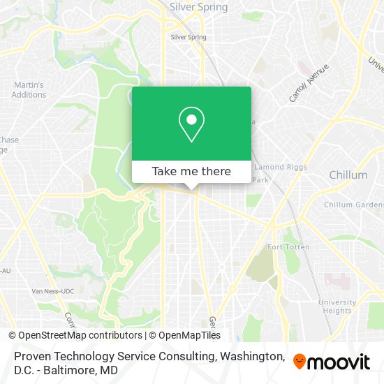 Mapa de Proven Technology Service Consulting