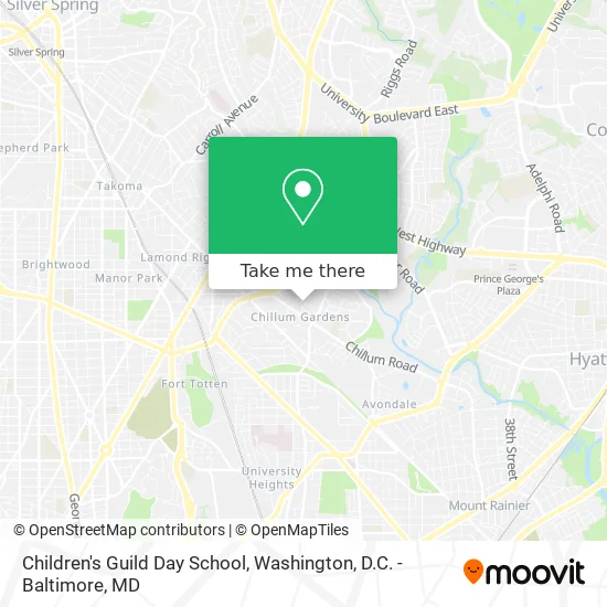 Mapa de Children's Guild Day School