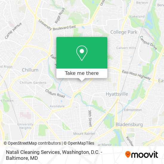 Natali Cleaning Services map