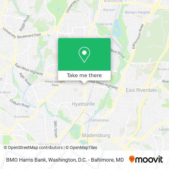 BMO Harris Bank map