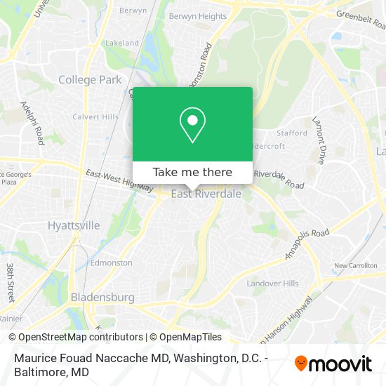 Maurice Fouad Naccache MD map