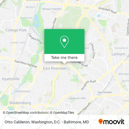 Mapa de Otto Calderon