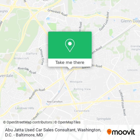 Mapa de Abu Jatta Used Car Sales Consultant