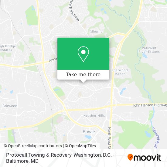 Protocall Towing & Recovery map