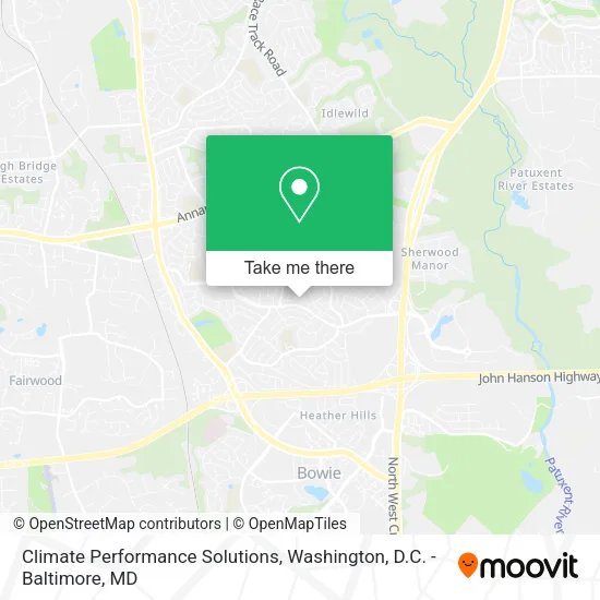 Mapa de Climate Performance Solutions