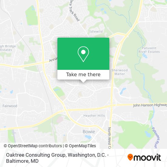 Mapa de Oaktree Consulting Group
