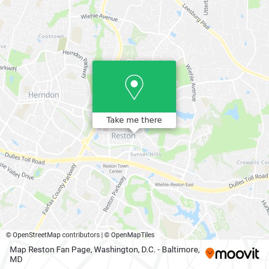 Mapa de Map Reston Fan Page