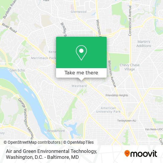 Air and Green Environmental Technology map