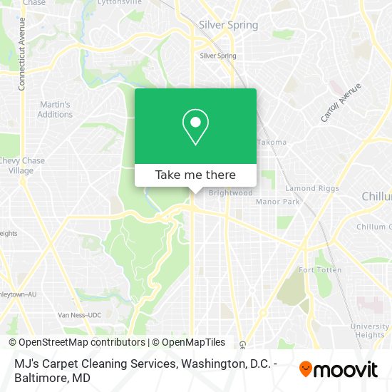 Mapa de MJ's Carpet Cleaning Services