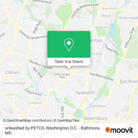 unleashed by PETCO map